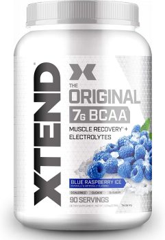 XTEND Original BCAA Powder Blue Raspberry Ice 90 Servings