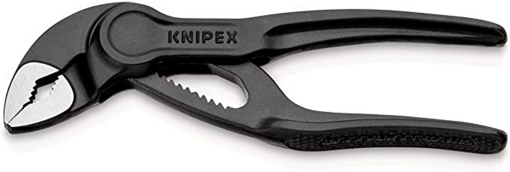 KNIPEX Cobra XS Pipe Wrench and Water Pump Pliers 100 mm