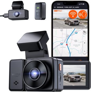 Vantrue E2 Dual 2.5K Front and Rear Dash Cam
