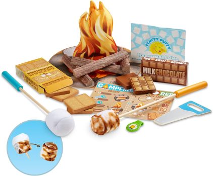 Melissa & Doug Let’s Explore Campfire S’Mores Play Set