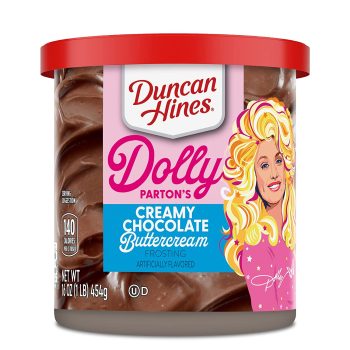 Duncan Hines Dolly Partons Chocolate Buttercream Cake Frosting 16oz