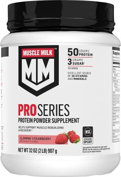 Muscle Milk Pro Series Protein Powder Strawberry 2 Pounds