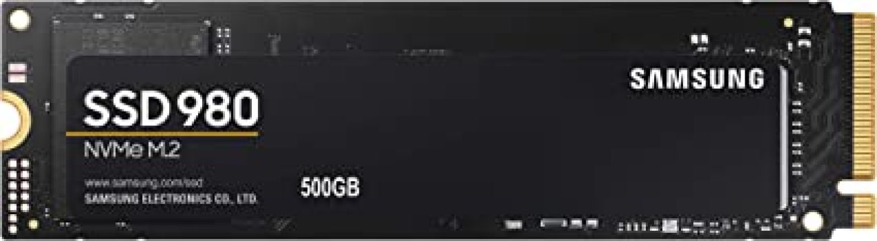 SAMSUNG 980 SSD 500GB PCle 3.0×4 NVMe M.2 2280 Internal SSD