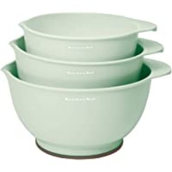 Amazon.com: KitchenAid Classic Mixing Bowls, Set of 3 for $19.34( was $32.99 )