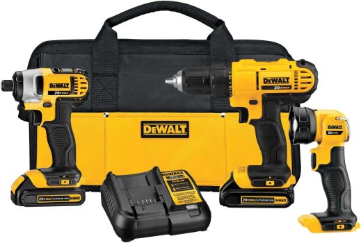 DeWalt DCK340C2 20V Max 3-Tool Combo Kit