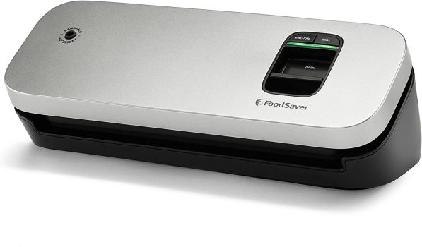 FoodSaver Space Saving Vacuum Sealer Machine w/Sealer Bags