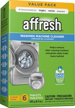 6 Tablets Affresh Washing Machine Cleaner