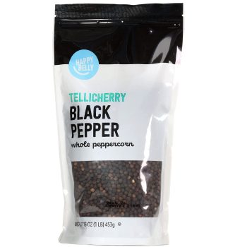 Amazon Brand Happy Belly Tellicherry Black Pepper 16oz