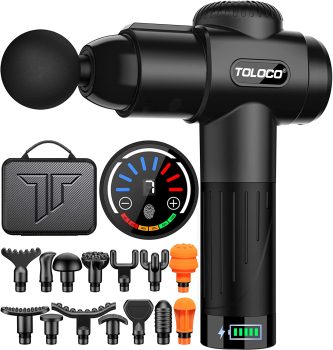 TOLOCO Massage Gun, Muscle Massagers with 15