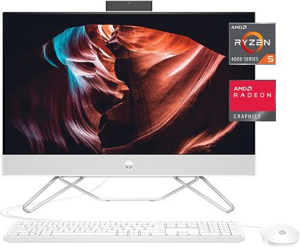 HP 24-cb1142 All-in-One 23.8-in FHD Touch Display PC w/Ryzen 5