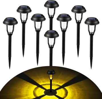 SOLPEX 8-Pack Solar Pathway Lights