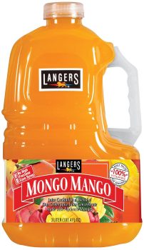 4-Pack Langers Juice Cocktail Mongo Mango 101.4oz