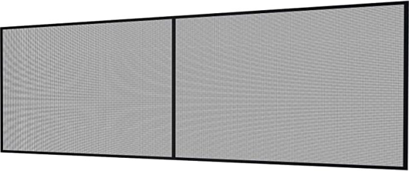 VEVOR Garage Door Screen, 18 x 7 ft for 2 Cars