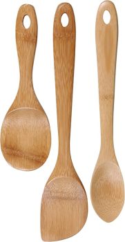 Joyce Chen Burnished Bamboo Stir Fry Set, 3 Piece