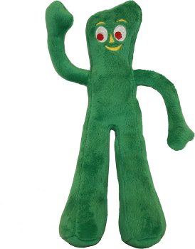 Multipet Gumby Plush Filled Dog Toy 9-inch