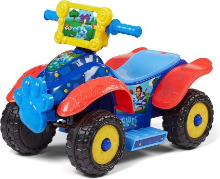 Kid Trax Blues Clues & You Skidoo Toddler Electric Quad Ride On