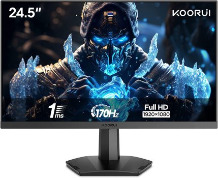 KOORUI 24.5 Inch FHD Gaming Monitor