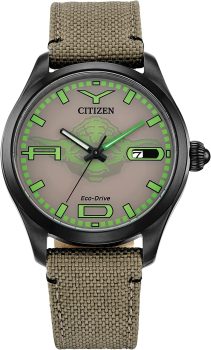 Citizen Mens Star Wars Yoda Classic Eco-Drive Watch BM6839-06W