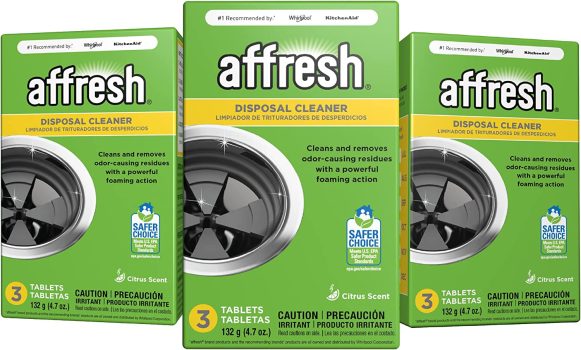 3-Pack Affresh Garbage Disposal Cleaner 9 Tablets