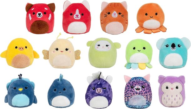 Squishville Mini-Squishmallows Brilliant Besties Multipack 14 Plush