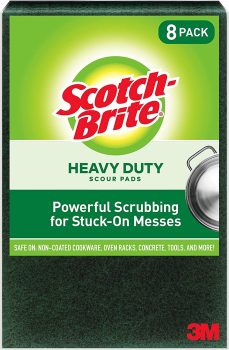 8-Count Scotch-Brite Heavy Duty Large Scour Pads