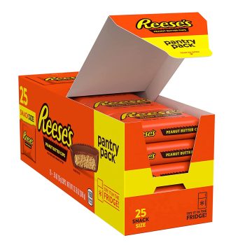 REESES Milk Chocolate Peanut Butter Cups Snack Size Candy 25pcs