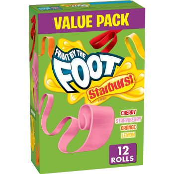 12-Ct Fruit by the Foot Starburst Flavors Variety Pack