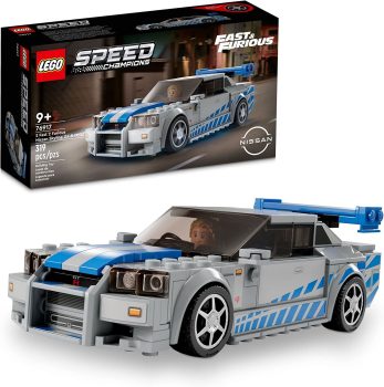 LEGO Speed Champions 2 Fast 2 Furious Nissan Skyline GT-R Car Toy