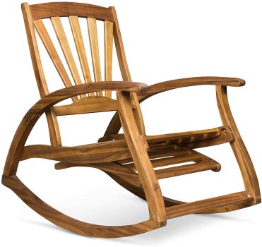 Christopher Knight Home Alva Outdoor Acacia Wood Rocking Chair