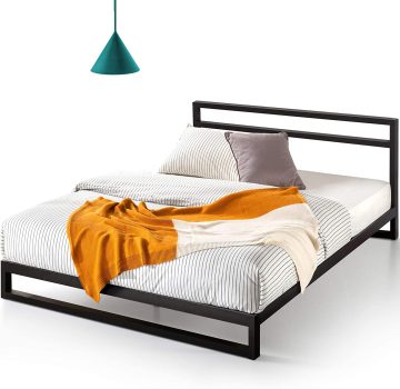 ZINUS Trisha Metal Platforma Bed Frame with Headboard (Full)