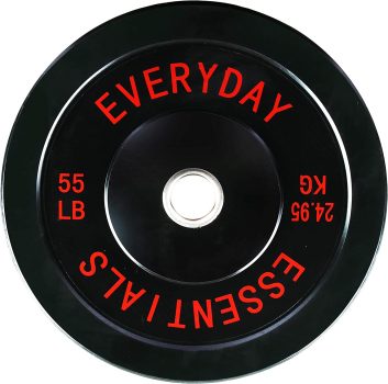 BalanceFrom Everyday Essentials Color Coded Olympic Bumper Plate