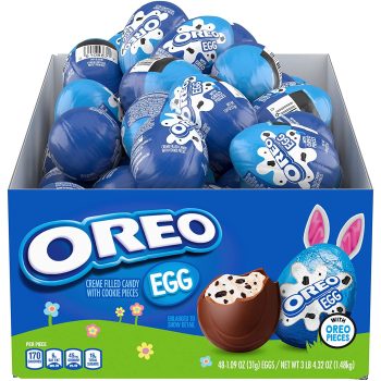 48-Count OREO Creme Filled Easter Chocolate Candy Egg