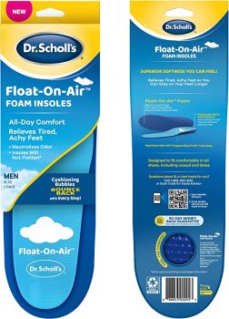 Dr. Scholl’s Float-On-Air Insoles for Men, Pair