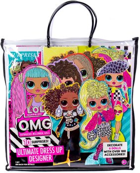 LOL OMG Ultimate Dress Up Designer 6 Dolls w/100 Accessories