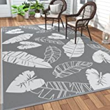 Amazon.com: GENIMO Outdoor Rug for Patios Clearance 6×9-FT for $29.99( was $49.99 )