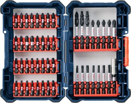 BOSCH SDMS48 Impact Tough Screwdriving Set 48-Piece Set