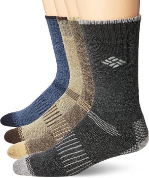 Columbia Moisture Control Crew Sock 4 Pack