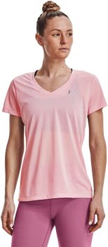 Under Armour Womens Tech V-Neck Short-Sleeve T-Shirt