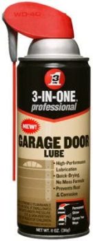 3-IN-ONE 10058 Garage Door Lube with Smart Straw 11-oz.