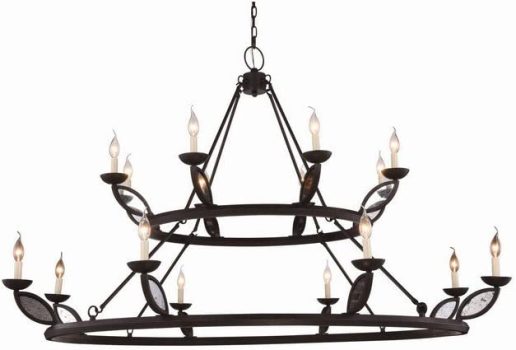 Elegant Lighting 1488G66VB Charleston Collection Pendant Lamp