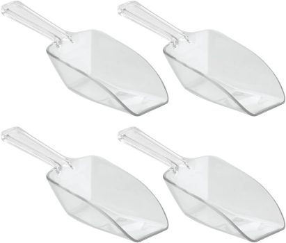 iDesign Large Plastic Measuring Scoops, Set of 4
