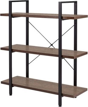 AZL1 Life Concept Coral Flower 3 Shelf Layer Vintage Bookshelf