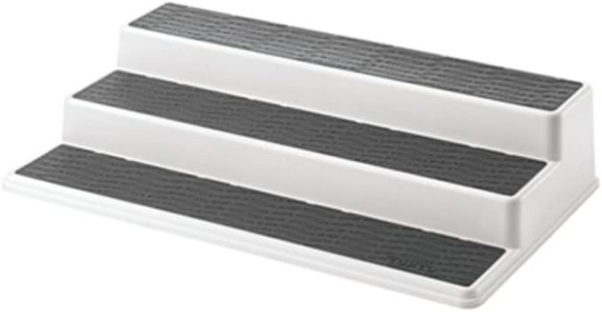 Copco Non-Skid 3-Tier Spice Pantry Kitchen Cabinet Organizer 15-Inch