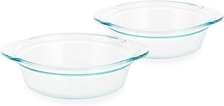 Pyrex Deep 2-Piece Glass Baking Dish Set
