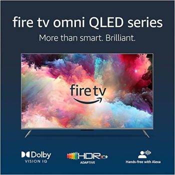 Amazon Fire TV 65-inch Omni QLED Series 4K UHD Smart TV