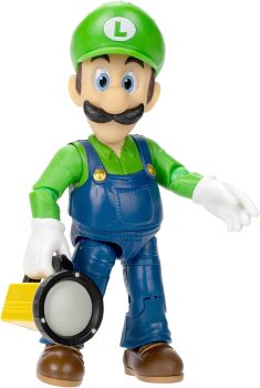 The Super Mario Bros. Movie 5-in Action Figures Series 1 Luigi