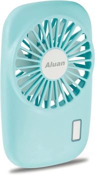 Aluan Handheld Mini Rechargeable Portable Fan