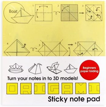 SUCK UK Origami Sticky Notes 100-Pcs