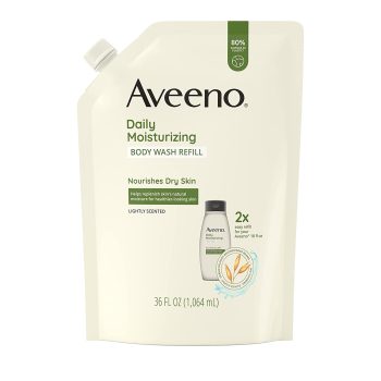Aveeno Daily Moisturizing Body Wash Soothing Oat Refill 36 Fl.