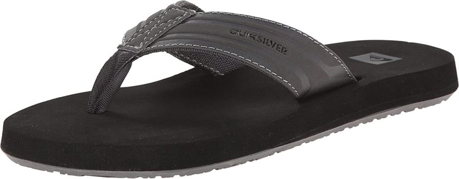 Quiksilver Men’s Monkey Wrench 3 Point Flip Flop Athletic Sandal